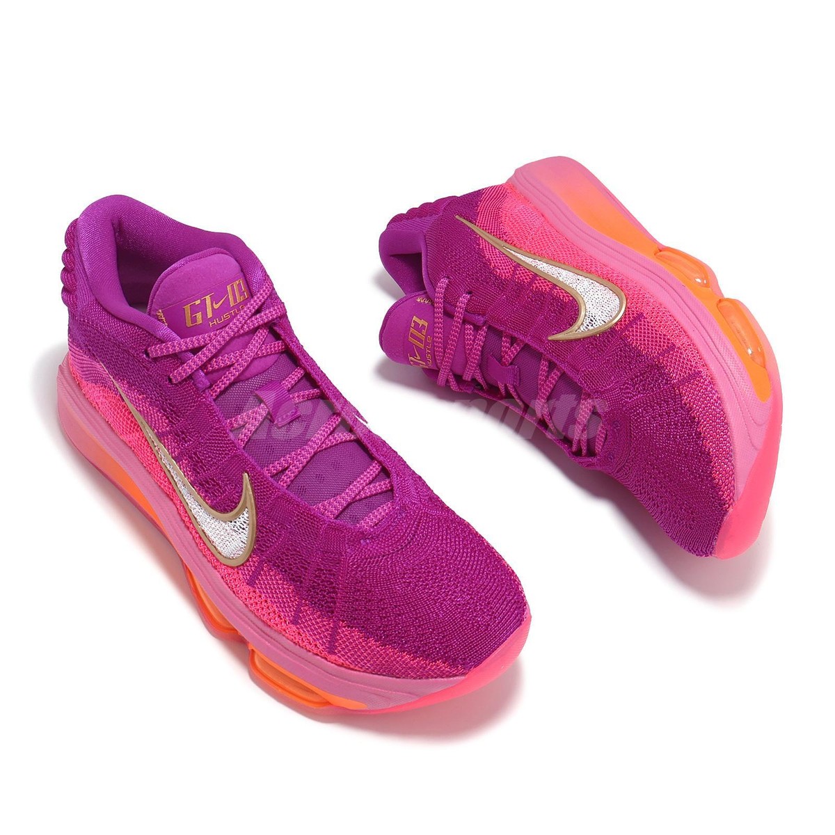 新品 NIKE G.T. HUSTLE3 EP PINK 25cm Nike G.T. Hustle 3 EP Basketball Shoes 'Hyper Pink' (FV5952