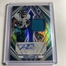 2023 Phoenix Travis Etienne Jr. Veteran Materials  Patch Auto /50  #VAM-TEJ