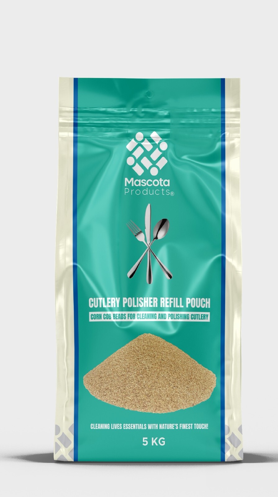 Cutlery Polishers Refill Corn cob Polishing Beads for Cutlery Polishers 5kg