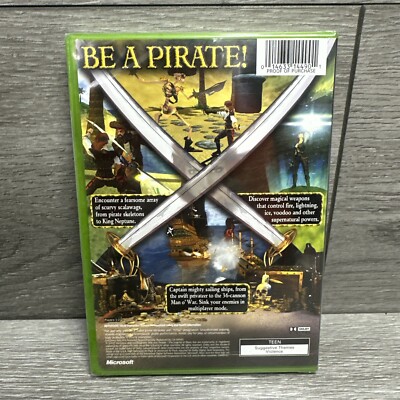 Pirates: The Legend of Black Kat (Microsoft Xbox, 2002) for sale