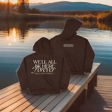 Noah Kahan Hoodie We  ll All Be Here Official Merch Hoodie New Never Worn Size XL