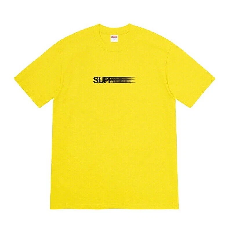 Tee shirt jaune Supreme Motion