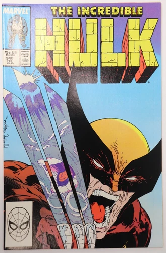 Incredible Hulk 340 Todd McFarlane 1988 Comic Book Classic Cover UNREAD CGC IT