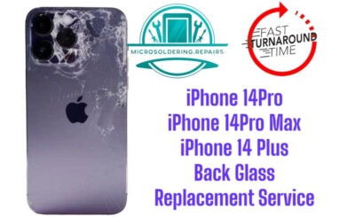 iPhone 14Pro/14Pro Max/14Plus Rückseite Glas Austausch Reparatur Service