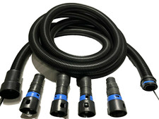 DEWAULT Power Tools Dust Extraction Hose 5m & FITTING Ceros Makita Vacuums Kit 4