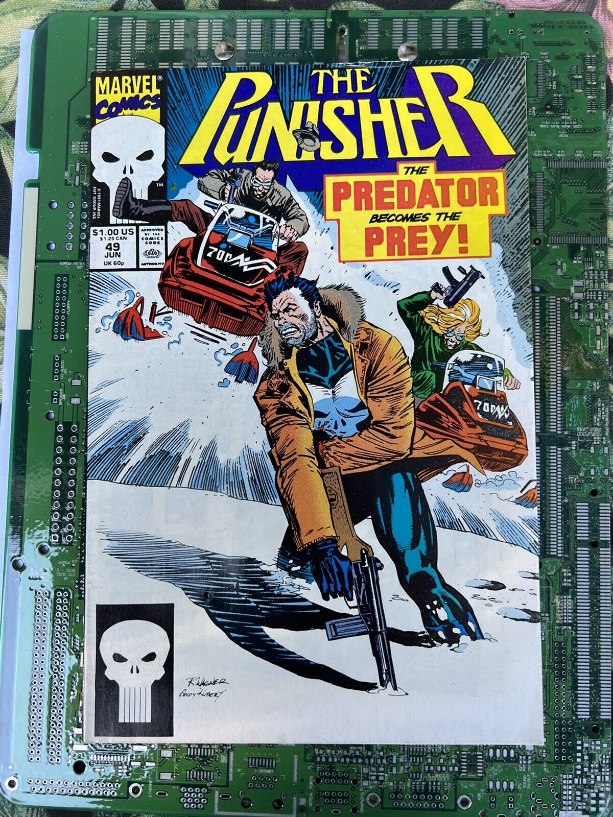 The Punisher Issue 29 Comic Book Marvel Comics June 1991