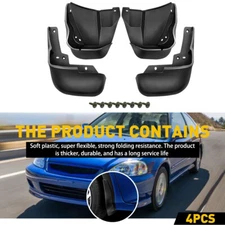Car Mud Flaps Guard Splash Fender Mudguards For w/Hardware Honda Civic 1996-2000