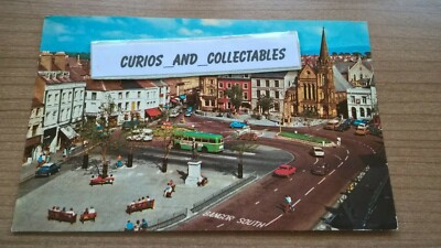 The Square, Caernarvon Colourmaster International Postkarte PT28539 verschickt 1976