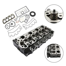 Complete Cylinder Head & Full Gasket Kit Compatible With Perkins 404C-22 Engine