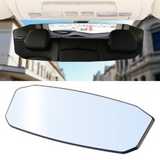 Car Rear View Mirror, 12Inch Interior Clip-on Wide Angle Convex Rear View Mir...