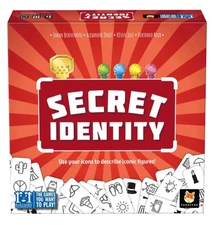 obo Secret Identity .. Award Winning Board Game of Iconic Deduction