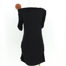 Lioness Rebels One-Shoulder Jersey Mini Dress Size Large Bodycon LBD NWT Chic