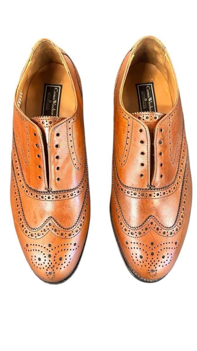 Bostonian Brown Wingtip Dress Shoes for Men for sale | eBay display picture 2