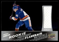 2019-20 UD Rookie Photoshoot Flashback Materials Jersey Noah Dobson #RPF-ND