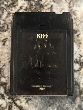 KISS- Dressed To Kill 8-Track Tape. Pro serviced. Free Ship