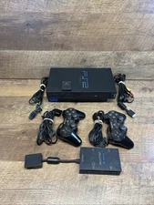 Sony Playstation 2 Bundle PS2 System Controller Memory Card SCPH-30001 READ!