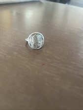 US 1935 Winged Liberty Head Dime Coin Ring Size 6-1/2 
