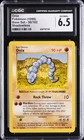 1999 POKEMON BASE SET SHADOWLESS #56/102 ONIX CGC 6.5