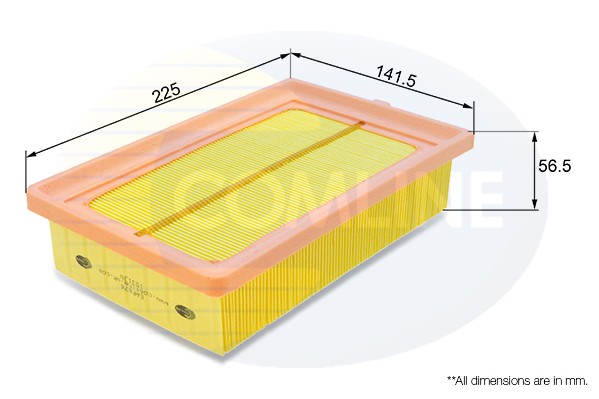 COMLINE EAF876 Air Filter for FIAT