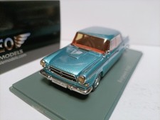 Neo 143 Borgward 4 Door Sedan Model Borgward P100 Sedan 1960 Metal Blue