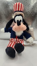 Disney Uncle Sam Goofy stuffed animal