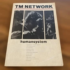 TM NETWORK Humansystem Band Sheet Music Used Music Score HHF