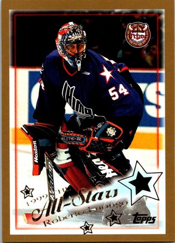 Roberto Luongo #250 1999 Topps card