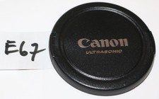 Canon E-67 Ultrasonic 67mm Snap On Front Lens Cap Free USA Shipping