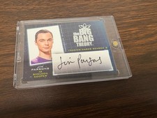 2013 Cryptozoic JIM PARSONS Big Bang Theory Auto Season 5 Sheldon Cooper