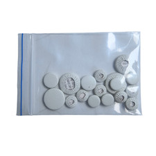 17pcs/set Bb Pitch Clarinet Key Pads Sheepskin Leather Cushion