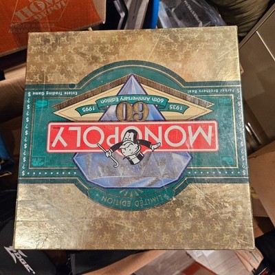 Monopoly 60th Anniversary Board Game (Limited Edition) for sale
