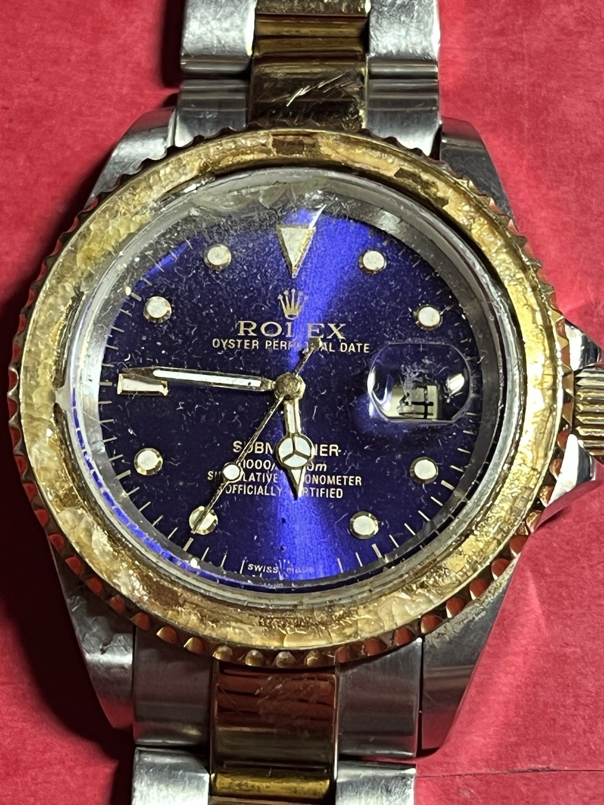 FOUND WATCH RUNNING WORKING AUTOMATIC  “SUBMARINE… - image 1