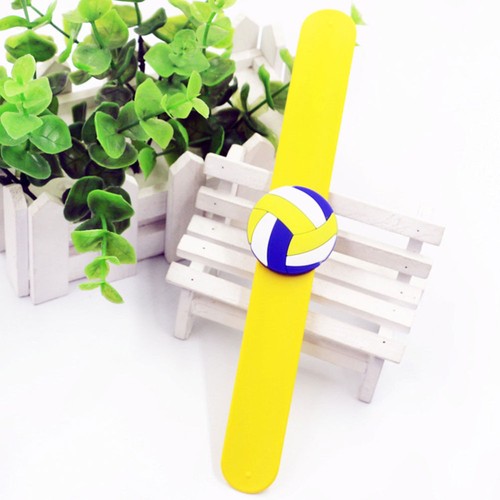 12 PCS Bracelets for Boys Sports Party Keychain Child Silicone Wrist Band - Picture 6 of 12