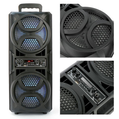 3000W Bluetooth Portable Speaker Heavy Bass Sound System Party Lot With Remote
