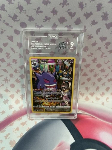 TAG 9 Gengar 2022 Pokemon Sword & Shield Lost Origin #TG06 Trainer Gallery