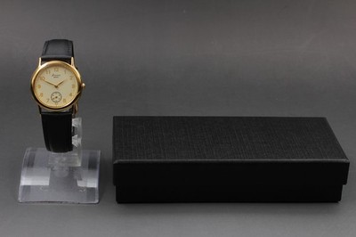 Vintage 1989 N MINT Seiko Avenue 2K23-6070 Small Second Gold Qz