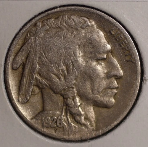 Buffalo Nickel. 1926 P. Fine. Lot # 9037-89-22