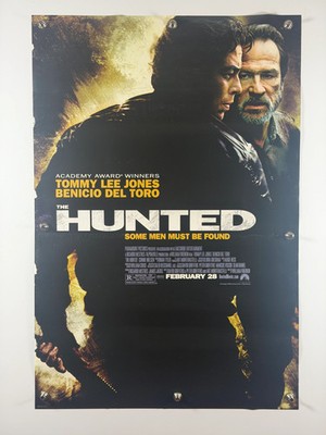 THE HUNTED 2003 Original Movie Poster 27x40 Rolled Tommy Lee Jones Benicio Del