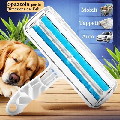 Self Cleaning Brush Animal Hair Roller for Sofas Carpets and Car Seats