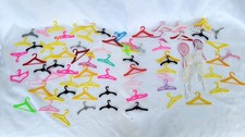 Gran lote de juguetes de raqueta de tenis colgadores para muñecas Barbie de colección