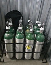 Oxygen Tanks, Total quantity 13 pcs, everything in the photo.