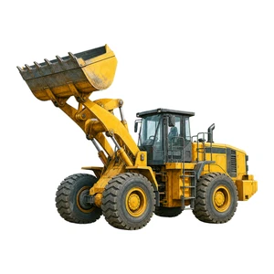 Construction Digger Wheeled Loader Truck Self Adhesive Vinyl Sticker