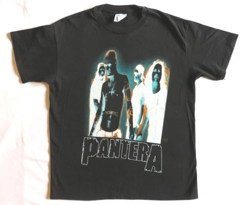 Pantera Vintage T Shirt Tour Concert The Good The Bad A 1990s vintage concert t-shirt, vintage, single stitch, B+ condition