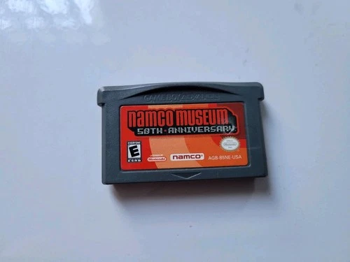 Namco Museum 50th Anniversary for Gameboy Advance GBA TESTED WORKS