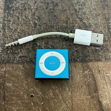 4th Generation Apple iPod Shuffle Model A1373 2GB Blue