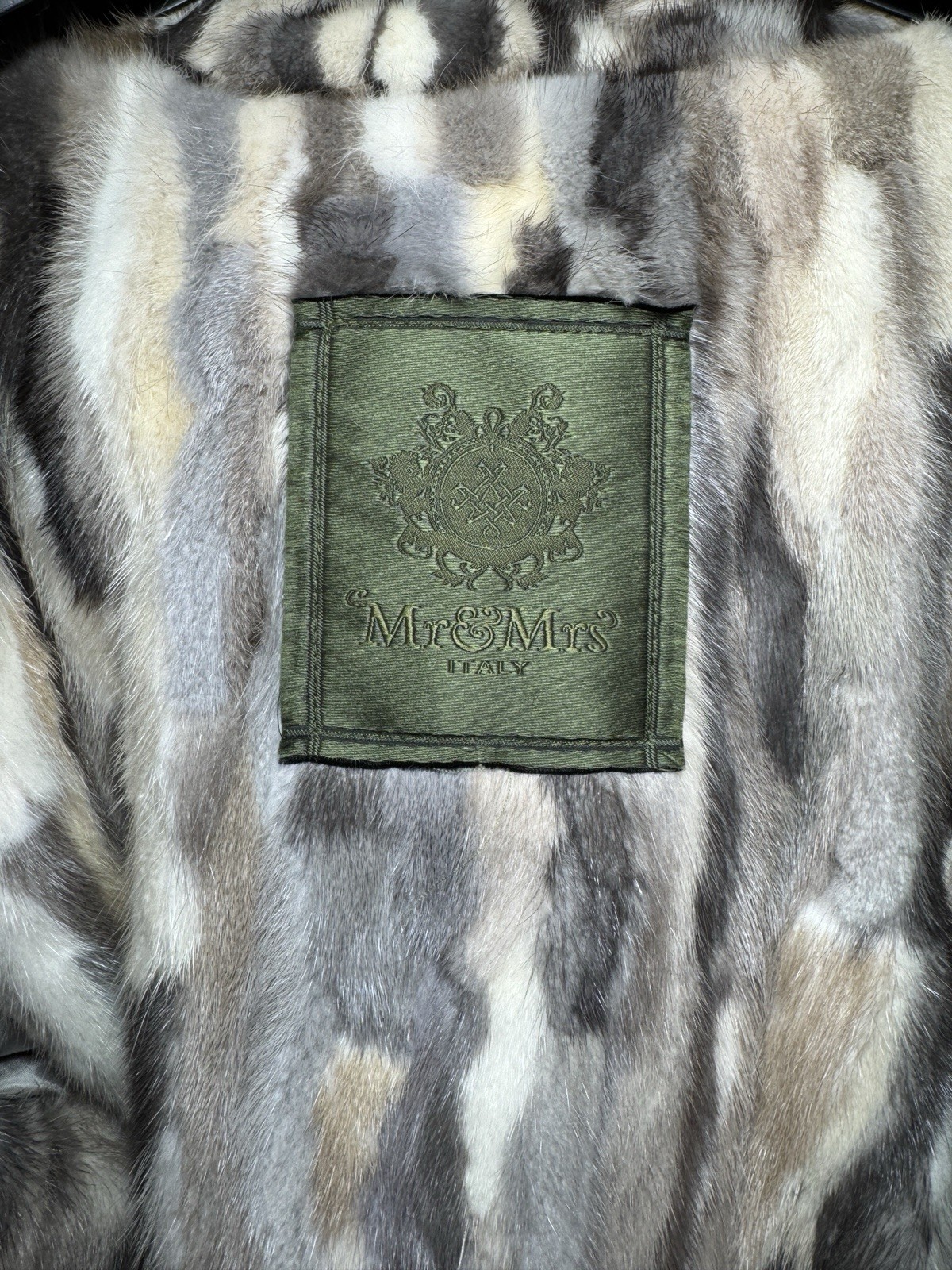 Mr & Mrs Italy Mink Fur Lined Parka Size S RRP £6500 New image 9