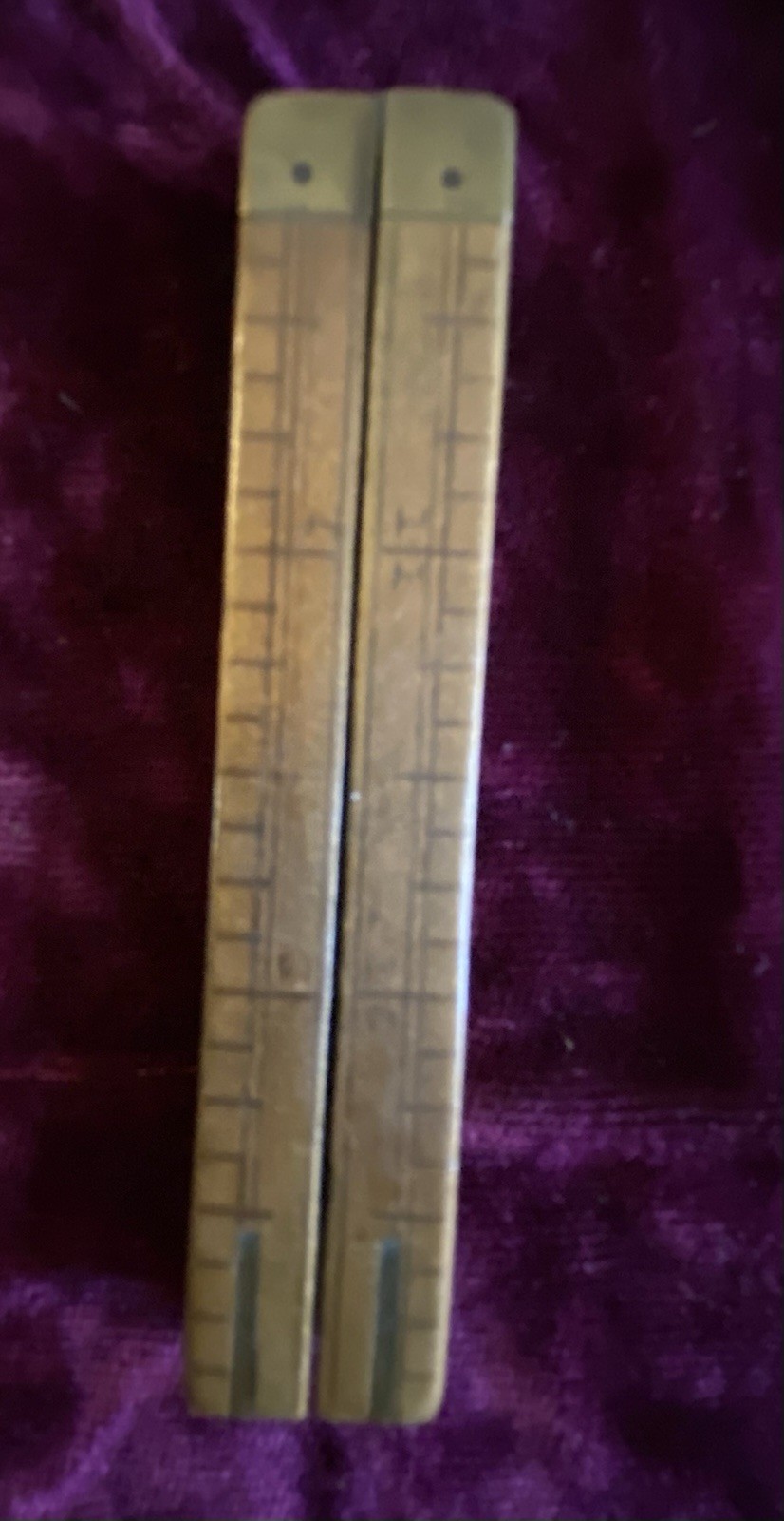 ANTIQUE RULE BOXWOOD 4 FOLD, 24