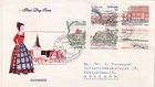 SA25d Denmark 1974 Hverringe Landscapes, FDC
