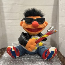 Sesame Street-Rock and Roll Ernie-1998-Tyco-Sings-Arms Move Untested
