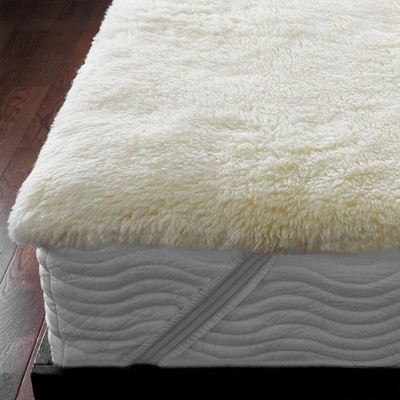 Legends Hotel Wool Mattress Pad - Natural